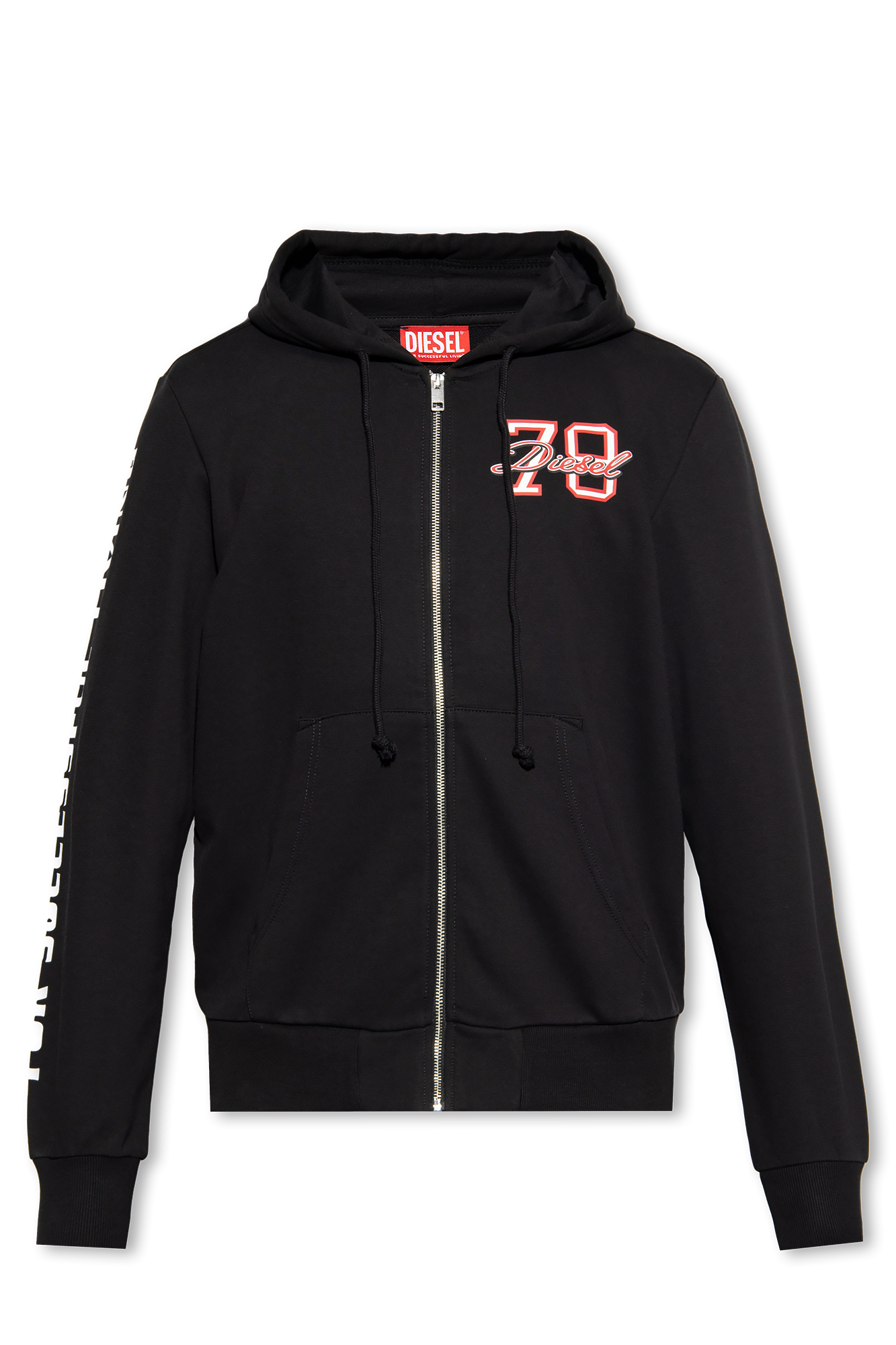 Diesel zip clearance up hoodie